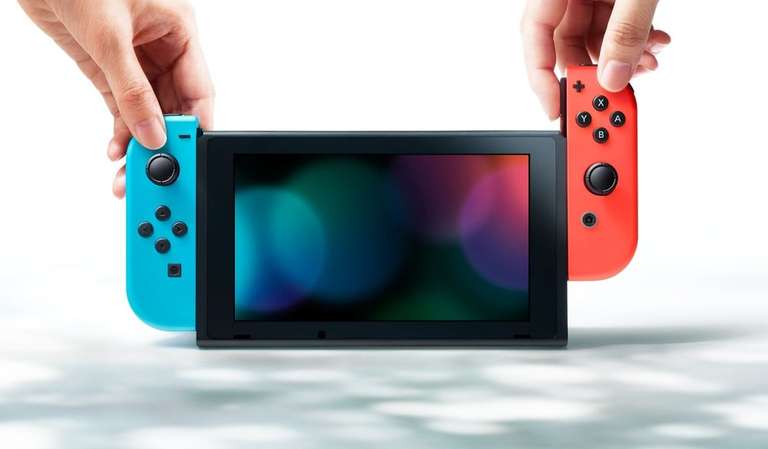 [expert] Nintendo Switch rot/blau (neue Edition) bei Abholung, sonst VSK (shoop bietet 3% Cashback)