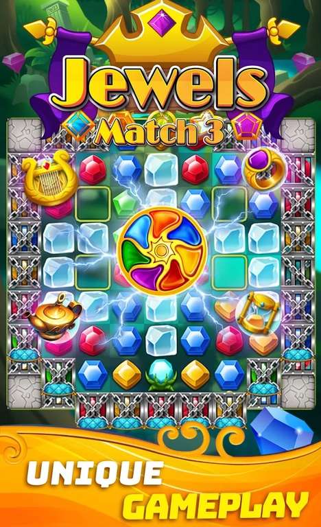 [Google PlayStore] Jewels Charm: Match 3 Game Pro