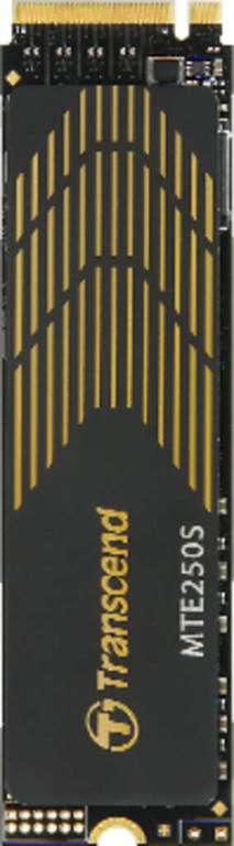 4.0 TB SSD Transcend MTE250S , M.2/M-Key (PCIe 4.0 x4), lesen: 7500MB/s, schreiben: 6700MB