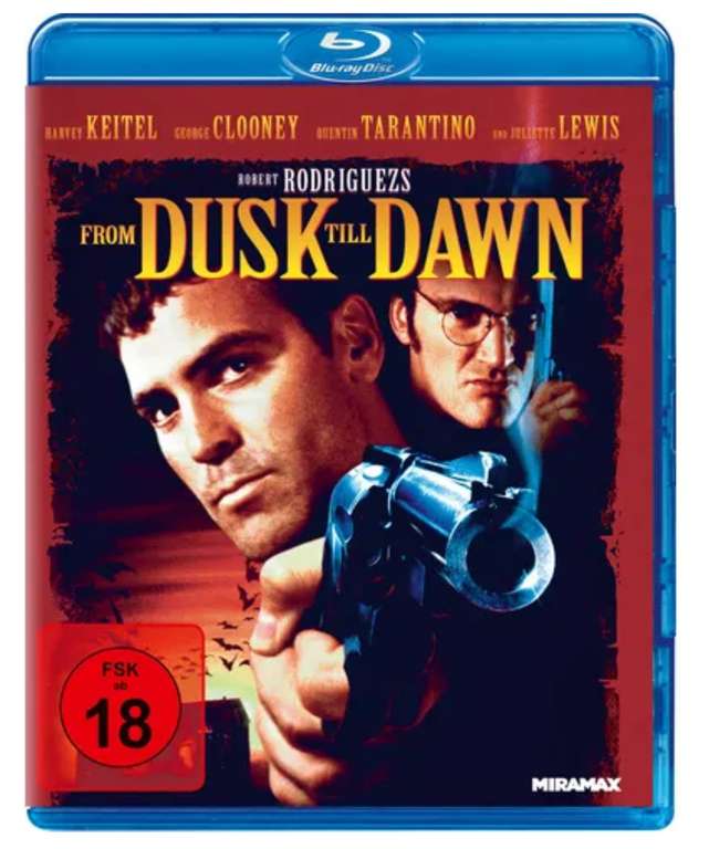From Dusk Till Dawn | Uncut | Blu-Ray | George Clooney | Quentin Tarantino | Robert Rodriguez | Abholpreis oder dig. für 5,98 bei Prime