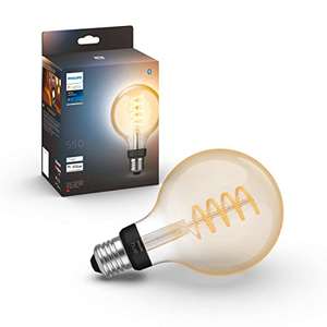 [Amazon/Saturn & TPG ] Philips Hue White Ambiance E27 Globe G93 Filament 550lm Leuchtmittel Lampe