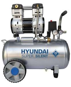 HYUNDAI Silent Kompressor SAC55753, Druckbehältervolumen: 50 l, max. Ansaugleistung: 232 l/min, SAC55753
