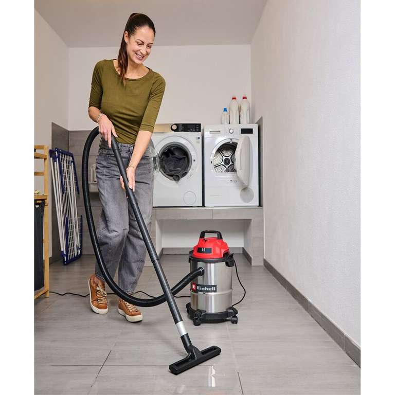 TOOM Nass-Trocken-Sauger TC-VC 1540 S 950 W – 15L, 36 mm Schlauch, inkl. Zubehör, jetzt bei toom