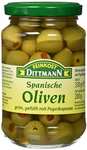 AmazonSparabo Feinkost Dittmann Oliven grün gefüllt mit Paprikapaste (1 x 330 g) P