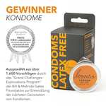 Loovara Kondome latexfrei feucht sensitiv 72 Stück | hypoallergen, ultra dünn, geruchslos