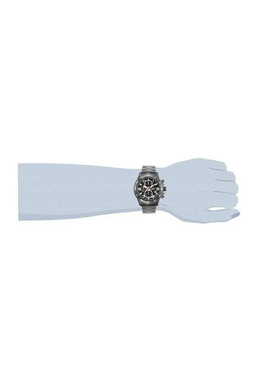 Invicta Specialty 14879 Herren armbanduhr - Quarzuhrwerk - Edelstahl mit grauen zifferblat - 45mm