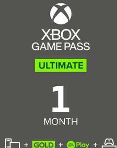 [EU] Xbox Game Pass Ultimate – 1 Monat Mitgliedschaft (Xbox/Windows) Non-stackable Key