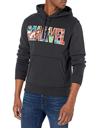 Amazon Essentials Disney | Marvel | Star Wars Herren Fleece-Kapuzenpulli Hoodie Sweatshirt verschiedene Designs XS-6XL