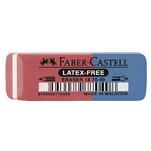 Faber-Castell - Radierer Latex-free, Tinte/Blei - Prime