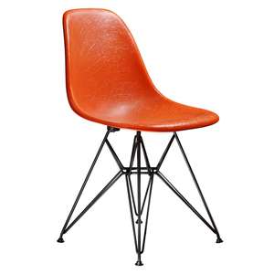 Vitra DSR in Fiberglass Ausführung (red orange und sea foam) Design: Charles und Ray Eames durch 15 Prozent Connox Gutschein