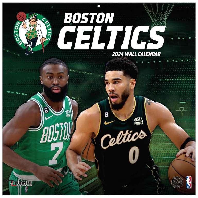 Boston Celtics 2024 Team NBA Wandkalender