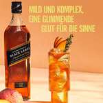 [Amazon Prime] Johnnie Walker Black Label Blended Scotch Whisky (40% vol, 700ml) in Geschenkverpackung mit 2 Gläsern