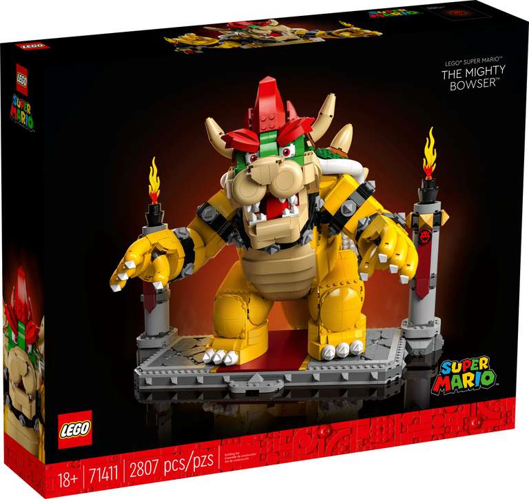 LEGO Super Mario Der mächtige Bowser (71411) für 169,99 Euro [Smyths Toys]
