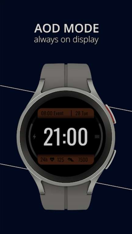 2 Watchfaces von Dadam Watch Faces für 0€ (WearOS Watchface)(Google Play Store)