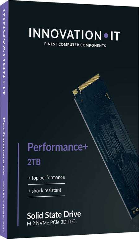 Innovation IT Performance+ 2TB M.2 NVMe PCIe 3.0 x4 SSD