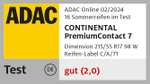 Continental PremiumContact 7 225/45 R17 91Y Sommerreifen