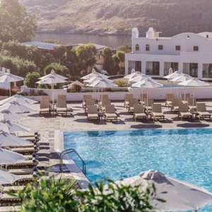 Rhodos: z.B. 7 Nächte | Ultra All inclusive | 5*Lindos Village Resort & Spa | Meerblick-Zimmer ab 1022€ zu Zweit | nur Hotel