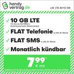 [Amazon] handyvertrag.de (O2) | 40 GB LTE +Allnet+SMS-Flat+VoLTE&WLAN Call für 16,99€/ mtl kündbar / nur 4,25€ AG | 10GB für 7,99€ mit 6€ AG