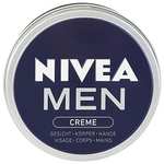 Nivea Men Hautcreme für Gesicht, Körper & Hände, pflegende Feuchtigkeitscreme mit frisch-maskulinem Duft, 150ml. Prime