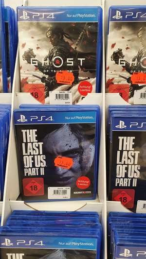 PS4 The Last of us 2 und Ghost of Tsushima (Lokal Wesel)