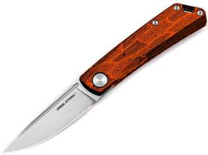 Taschenmesser Real Steel Knives (RSK) Luna Sky Orange Böker
