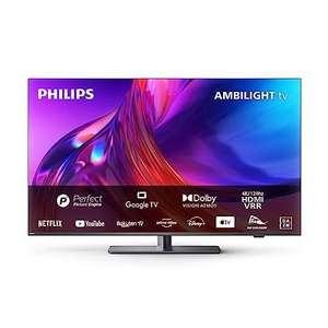 Philips Ambilight TV | 55PUS8808/12 | 139 cm (55 Zoll) 4K UHD LED Fernseher | 120 Hz | HDR | Dolby Vision | Google TV | VRR 739 (eff 681)