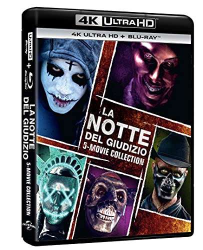 The Purge 1-5 4K UHD Bluray Collection
