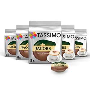 Tassimo Kapseln Jacobs Cappuccino Classico, 40 Kaffeekapseln, 5e