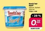 [Netto mit Hund] Osterkracher - 200ml Bautzner Senf 0,39€, 1kg Zucker 0,99€, 200ml Schlagsahne 0,69€