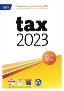 Buhl Tax 2023 (Steuerjahr 2022) als Disc