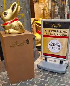 [Lokal Aachen | Lindt Boutique] 20% Eröffnungsrabatt zur neuen Lindt Filiale