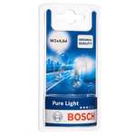 Bosch Pure Light Fahrzeug Innenbeleuchtung - 12 V 1,2 W W2x4,6d - 2 Stücke (Prime)