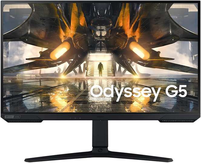 Samsung Odyssey G5 Gaming Monitor: 27" WQHD, IPS, 165Hz, 99% sRGB, 350cd/m²/400cd/m² HDR, FreeSync, G-Sync für 190,22€ (Alza)