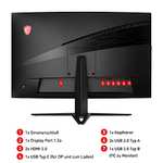MSI Optix MAG272C-002 69,0 cm (27 Zoll) Curved Gaming Monitor (Full HD (1920 x 1080), 1 ms, 165 Hz, R1500 Curved Design, Freesync, HDR)