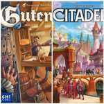 Citadels 16,73 Euro (bgg 7.3) / Gutenberg 36,89 Euro (bgg 7.4) / Gesellschaftsspiel / Hans im Glück / Huch Verlag [KultClub]