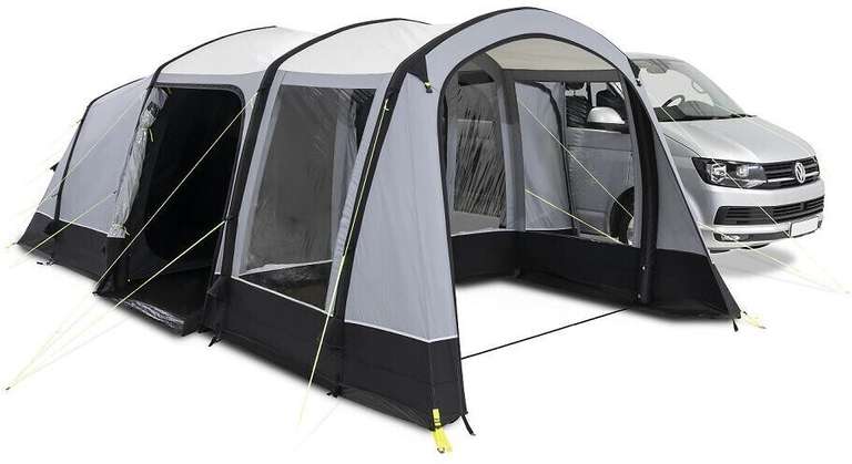 (Camping-Outdoorshop) Kampa Dometic Touring AIR TC RH Aufblasbares Camper bzw. Busvorzelt inkl. 4-Personen Innenkabine