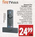 [Marktkauf/ EDEKA] Amazon FireTV Stick 3. Generation (Lokal Bremen/Niedersachsen)