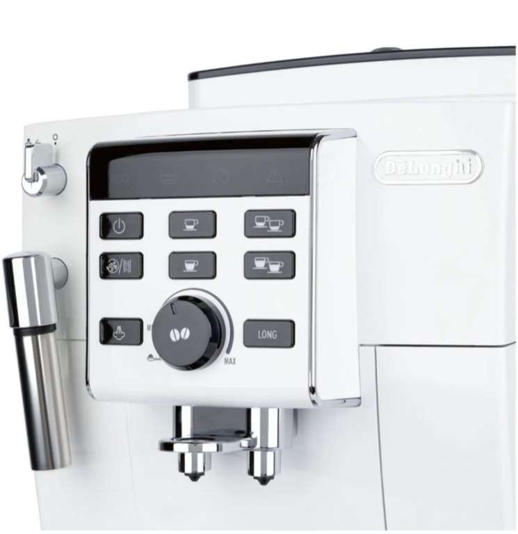 Delonghi Kaffeevollautomat »ECAM13.123.W«, super kompakt, weiß 199€! Mit  Code „Sparen23“ versandkostenfrei | mydealz