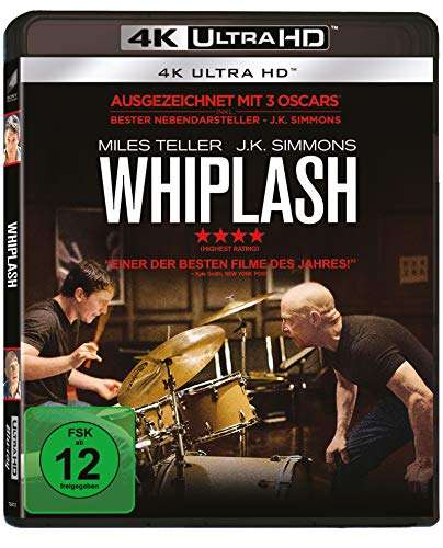 Whiplash - 4K-UHD (IMDb 8,5/10) 3 Oscars (Prime)