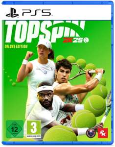 TopSpin 2K25 Deluxe für 57,99€ PS5 / PS4 / Xbox Series X [Spielegrotte]