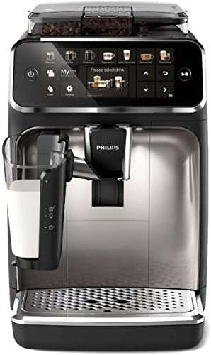 [Amazon.es] Philips Series 5400 Kaffeevollautomat – LatteGo (EP5447/90) in grau 492€ inkl. Versand