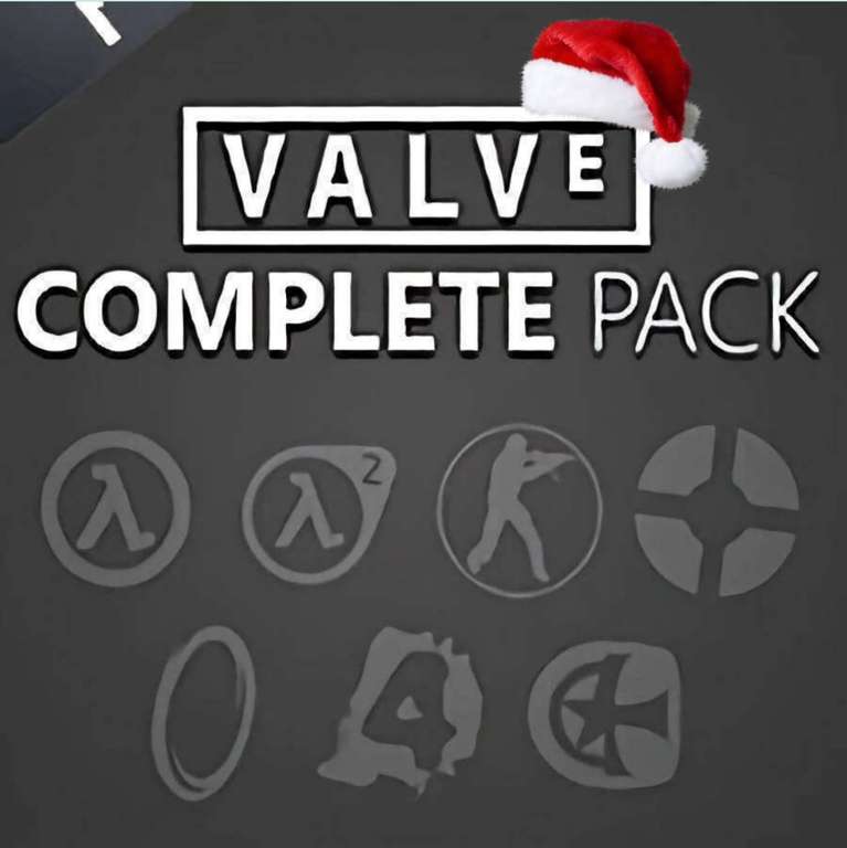 Valve Complete Pack - 23 Spiele : Half Life 1 + 2, Left 4 Dead 1 + 2, Portal 1 + 2, etc. (PC - Steam)