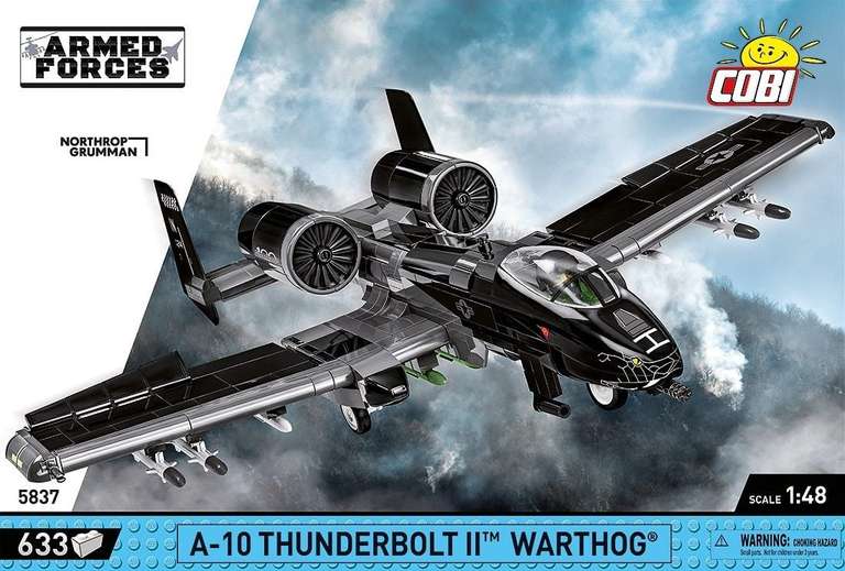 [Klemmbausteine] COBI A-10 Thunderbolt II Warthog (5837) für 40,66 Euro [Thalia]