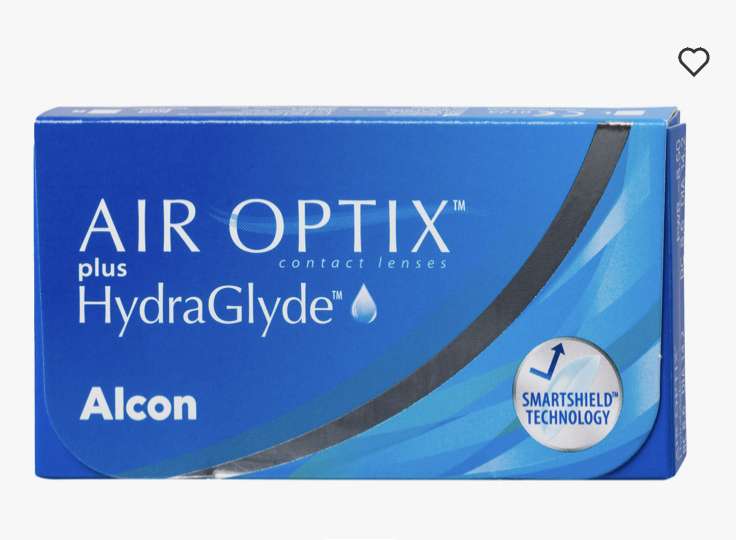 Air Optix plus HydraGlyde Kontaktlinsen 6er Packung, Testsieger (keine VSK per Trick)