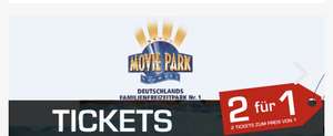 Movie Park Germany 2 für 1 Tickets für die Saison 2022