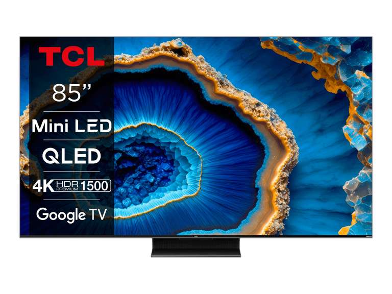 TCL 85" 4K Mini LED QLED TV 85MQLED80