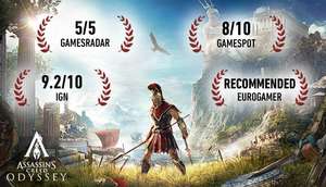 Assassin's Creed Odyssey Gold Edition und AC 3 remastered zusammen 19,99€!