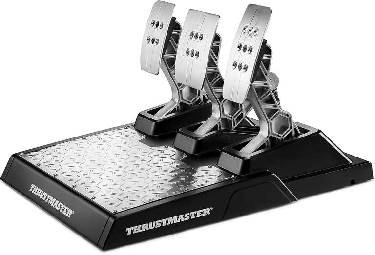 Thrustmaster T-LCM - Loadcell Pedal Set für PS5 / PS4 / Xbox Series X|S / Xbox One / PC | Magnetsensoren-Technologie, Load Cell Kraftsensor