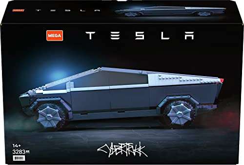 Mattel Mega Construx Tesla Cybertruck (GWW84) für 51,11 Euro / 3.283 Klemmbausteine [Amazon]