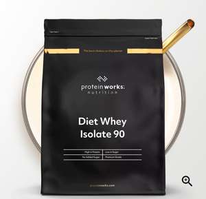 Protein Works: Diet Whey Isolate 90 4kg 76,35€ (19,09€/kg)